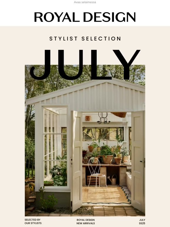 July Arrivals – Handpicked Top 10