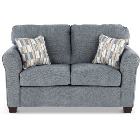 Wall St. Blue Loveseat