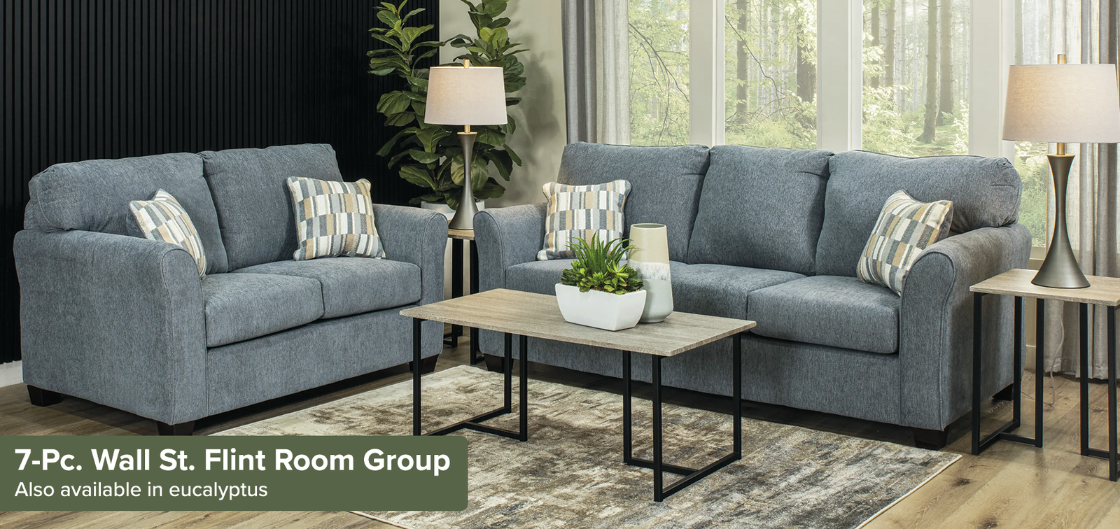 Wall Street Flint Room Group Stripe July 2025
