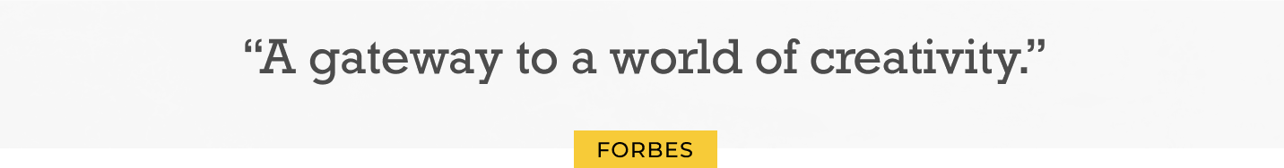 A gateway to a world of creativity.