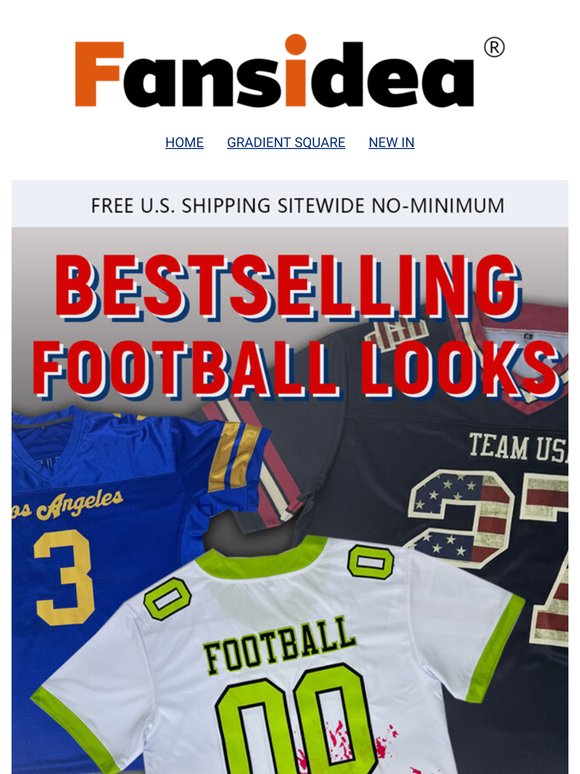 🏈Our top football picks—custom-made for you and your team.