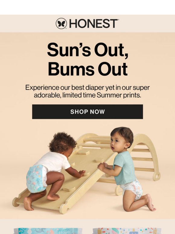 Limited Edition Summer Diapers Are Going Fast!