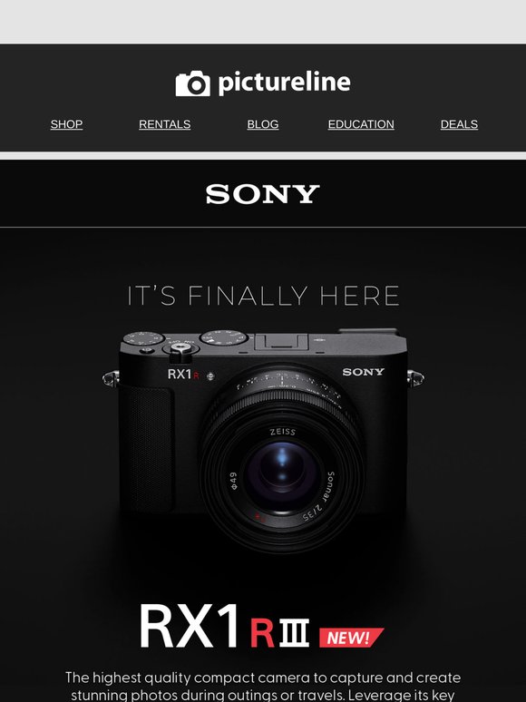 📸 Sony's NEW RX1R III is Here!