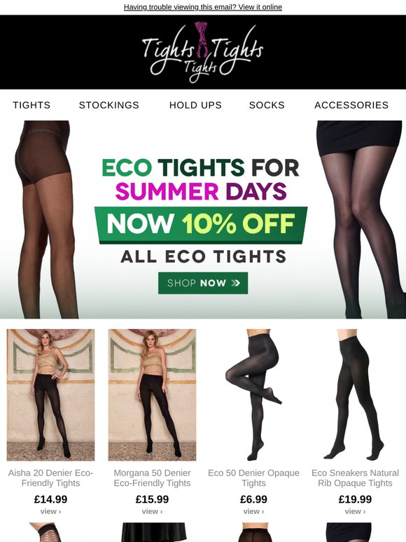 Eco Tights for Summer Days – Now 10% OFF All Eco Tights