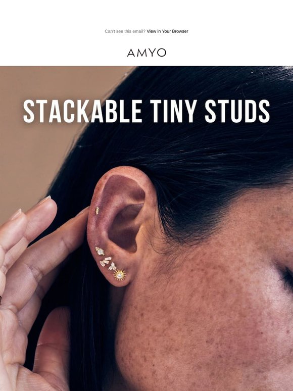 Tiny Studs, Big Style ✨