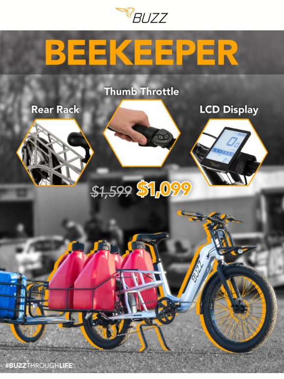 More cargo now for less | Beekeeper $200 off