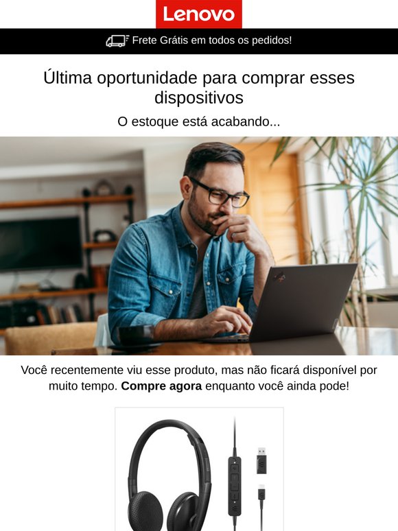Psiuu! O produto que você viu está acabando!