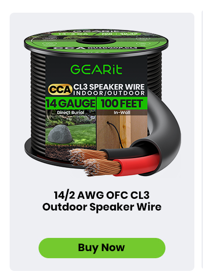Outdoor Speaker Wire