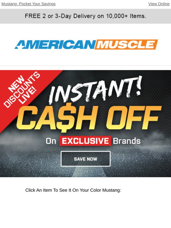 New Markdowns Are HERE 💥 Instant Cash Off