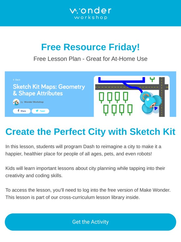 FRF 🏙️ Plan a Dream City w/ Dash & Sketch Kit