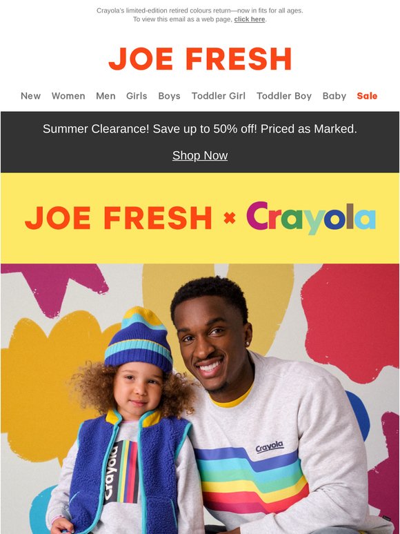 🖍️ Bright News: JF x Crayola Has Landed 🖍️