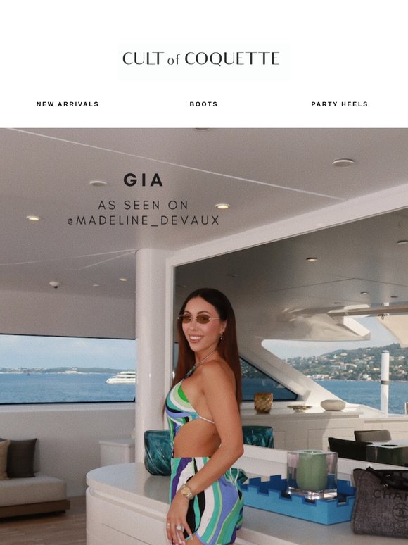 As Seen On You: Gia In St. Tropez