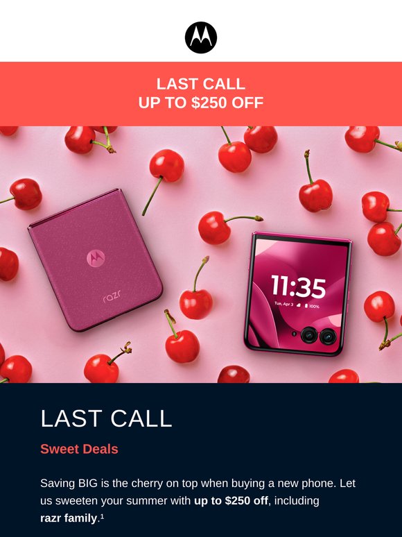 Are you ready for these sweet deals? 🍒