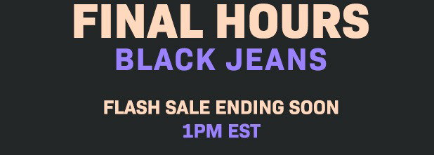 24 Hours Flash Sale Happening Now