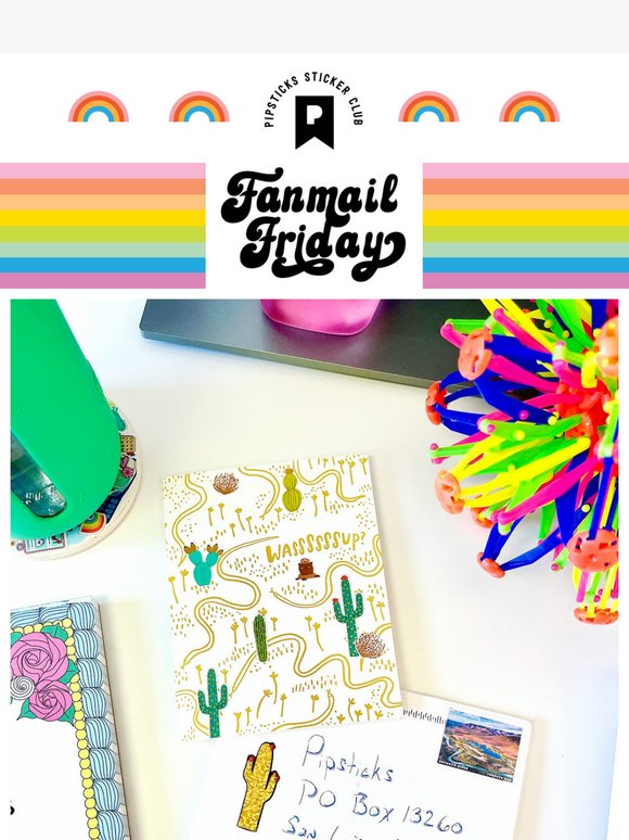 Fanmail Friday + Magical Sale + 3 Fun Things 🍔