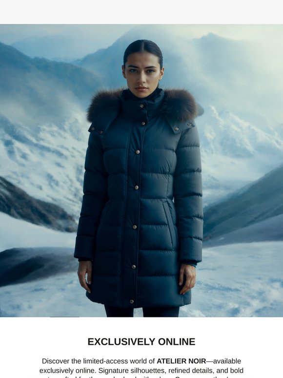 Last Chance: Atelier Noir Outerwear – Ends Sunday