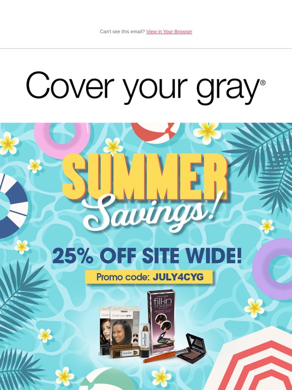 Sun’s Out, Roots Covered – 25% Off Everything!