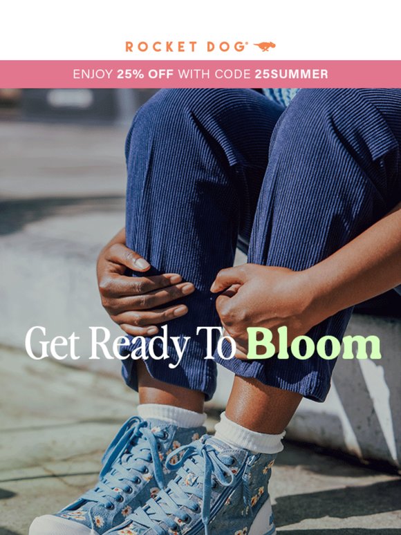 Ready, Set, Bloom: Shop New Floral Sneakers 🌸