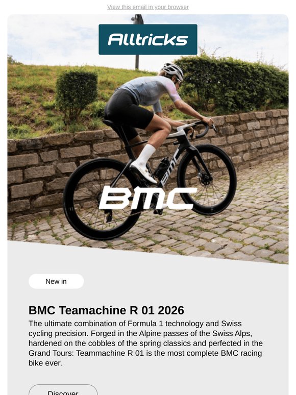 BMC Teammachine R 01, Mondraker Crafty Carbon, Cervélo Áspero 5...Lots of new arrivals to discover!