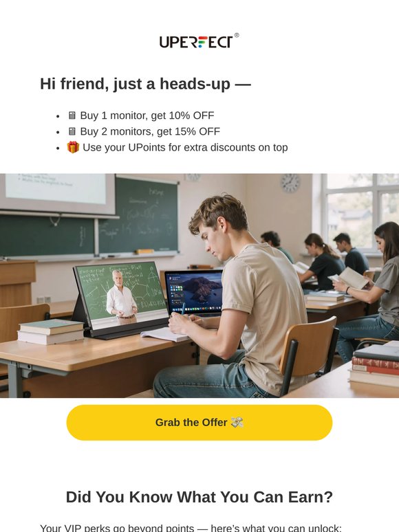 Your perfect screen is one click away 🖥️