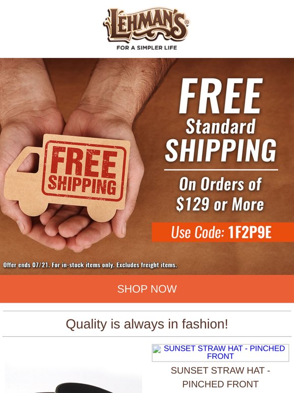 Free Shipping Starts Now 🎉 + You Have Great Taste