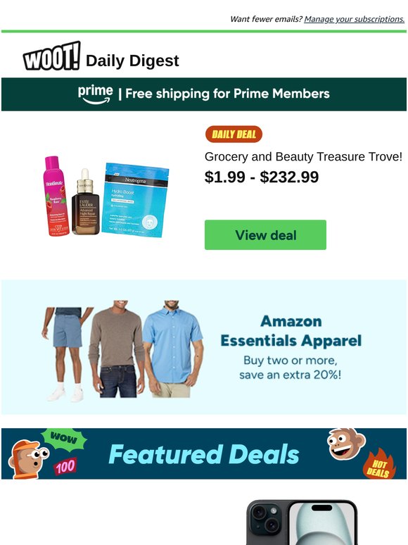 Daily Digest: Grocery and Beauty Treasure Trove! and more!