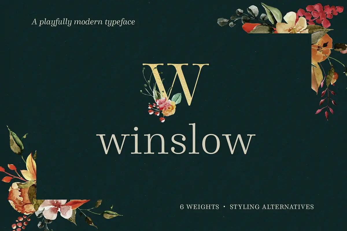 Winslow Font Family