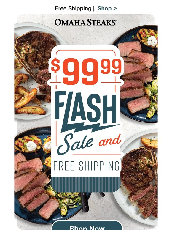 $99.99 Flash Sale + FREE shipping happening NOW!