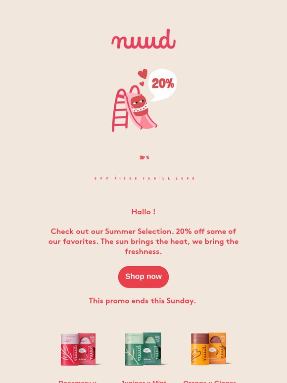 Ends soon: 20% off selected fresh makers!