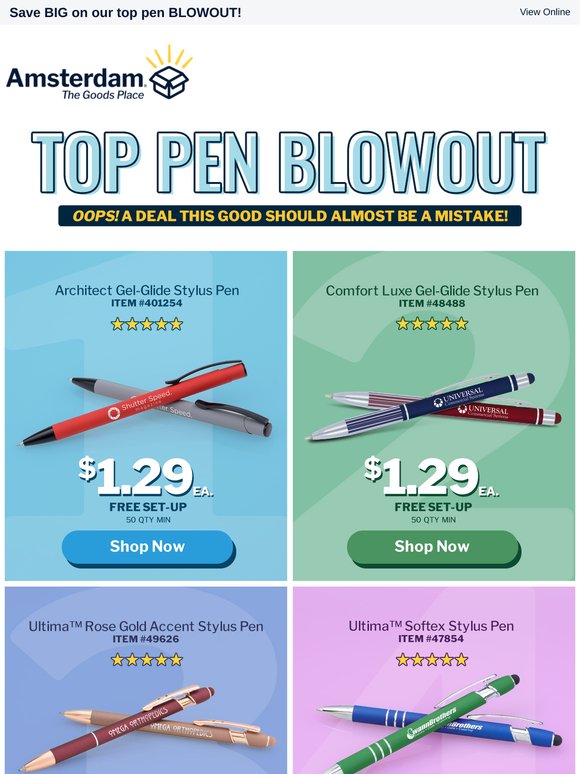 Get This Now: Pen Deals!