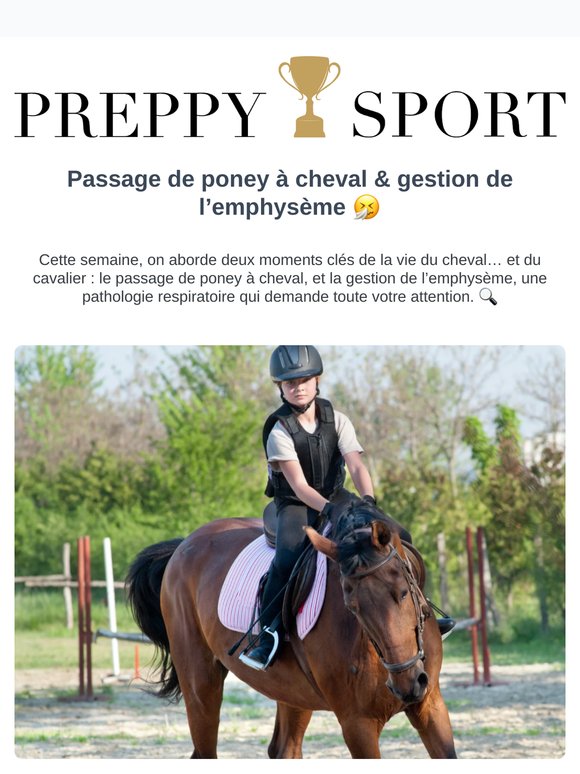 Poney → cheval 🐎 + Emphysème