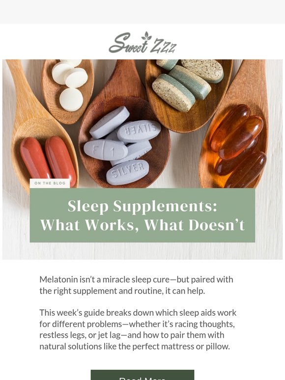 Sleep Supplements: What Works, What Doesn’t