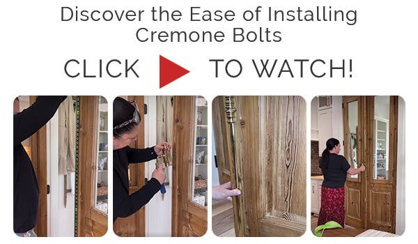 Cremone Bolt Installation Video