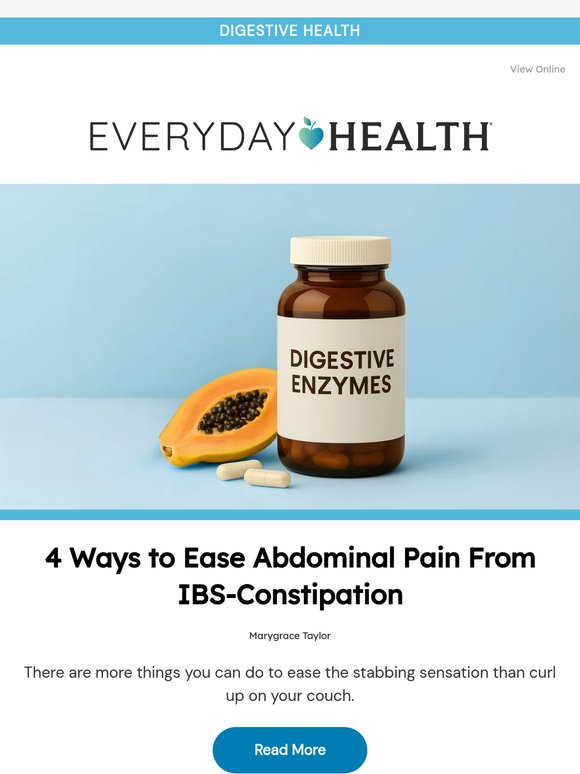 Lifescript: 4 Ways to Ease Abdominal Pain From IBS-Constipation | Milled