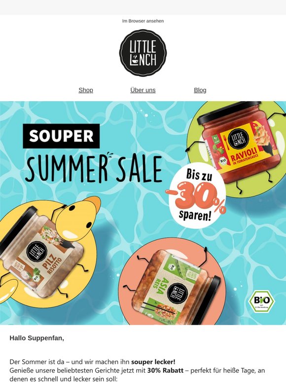 🧡 Souper Summer bei Little Lunch! ☀️