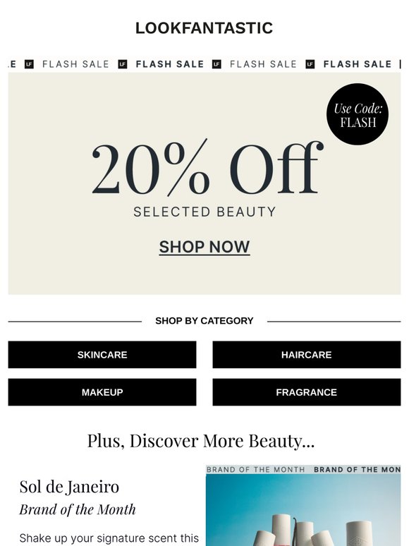 20% Off, Just for You