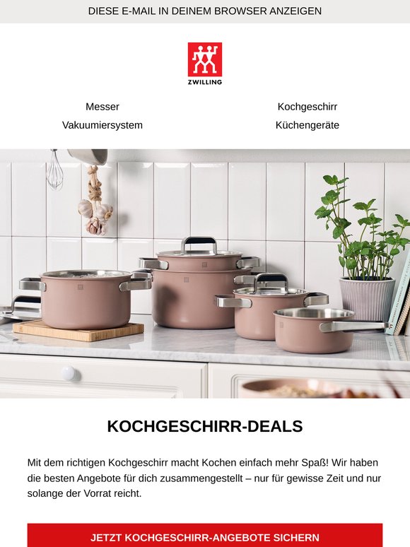ZWILLING Kochgeschirr zum Top-Preis