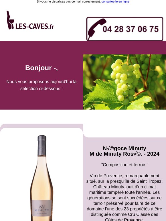 Aujourd'hui M de Minuty Rosé et Château Barbebelle - Côteaux d'Aix en Provence Fleuri Rosé