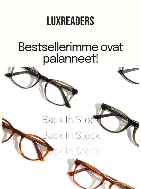 Arvaa mikä on palannut 👀.