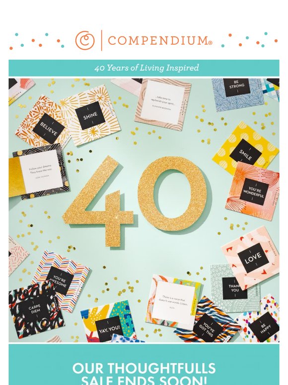 Last chance to save 20% on ThoughtFulls!