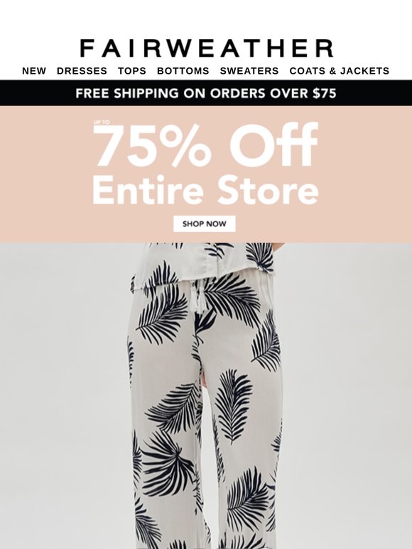 🛍️ Don’t Wait! Up To 75% Off Pants On Now!