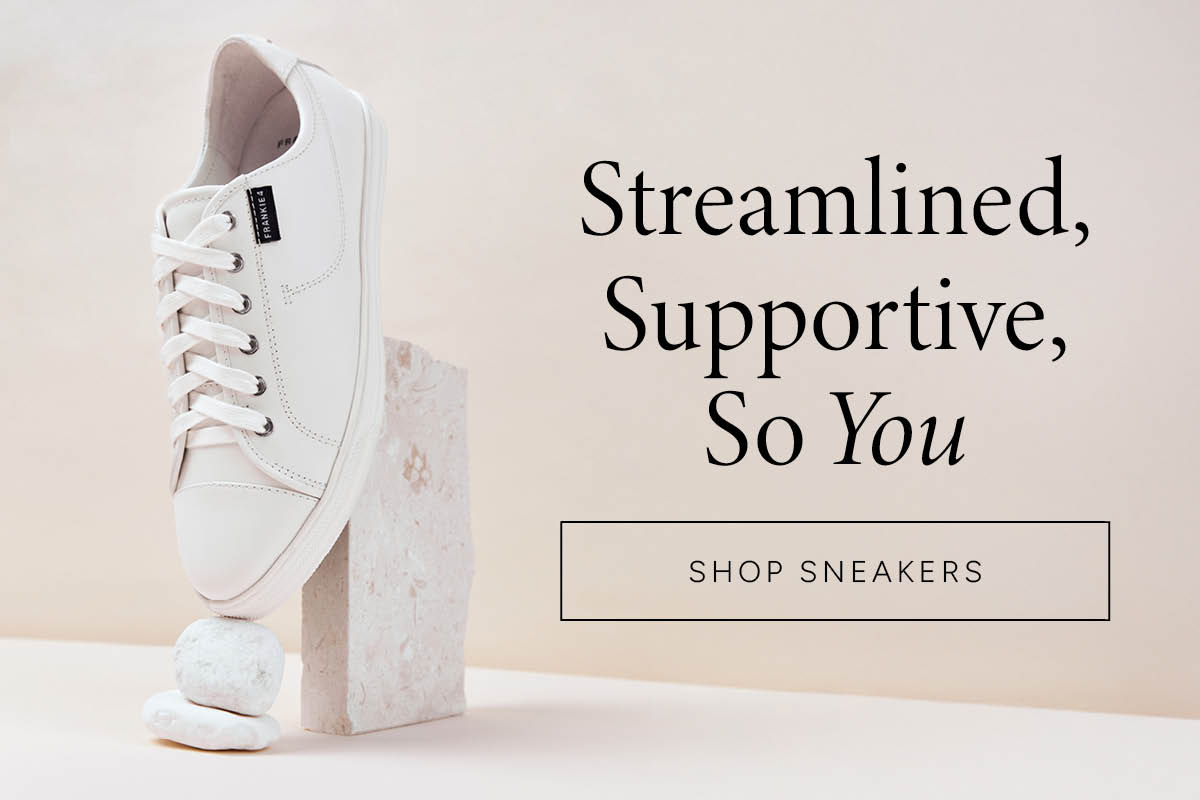 Streamlined, Supportive, So You. Shop Sneakers. 