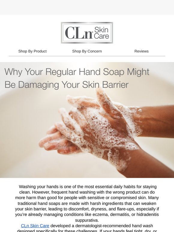 🧼 Could Your Hand Soap Be Harming Your Skin?