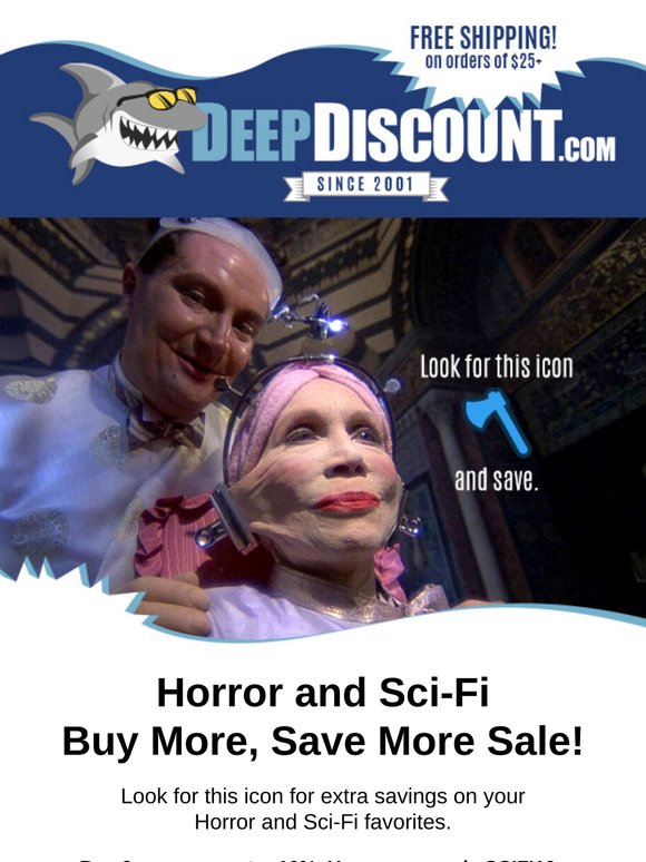 Scared of Missing Out? Grab Extra Horror and Sci-Fi Deals