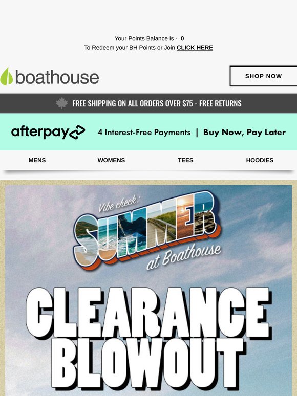 EXTRA 50% OFF Clearance Styles 😍 New Markdowns Added