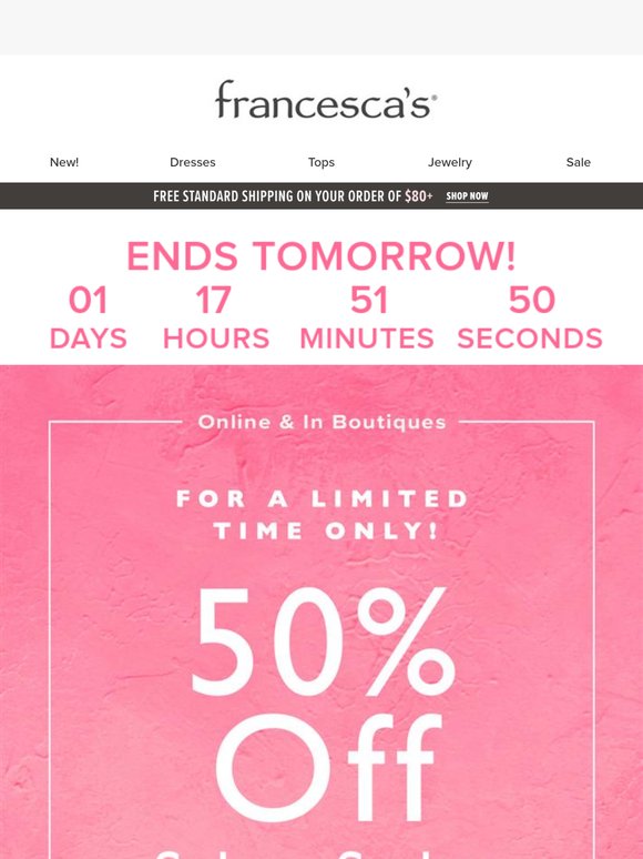 ⚡ 50% OFF Won't Last Forever! ⚡