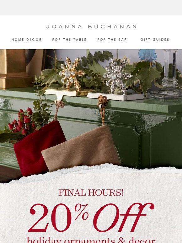 Final hours: Christmas in July ends at midnight!