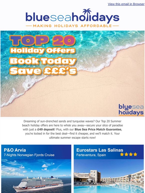 ☀️ Your Ultimate Summer Savings Await: Secure Your Spot for Just £49! 🏖️