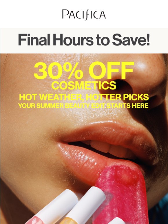 30% off makeup + more 💅 SHOP NOW!