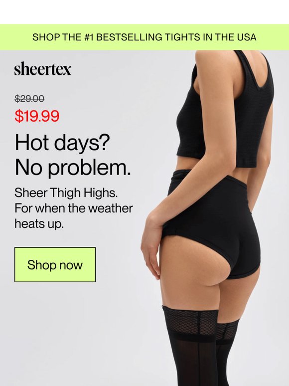 COOL OFF IN THIGH HIGHS